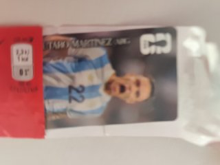 Coca-Cola Tarjeta Coleccionable Martínez 22