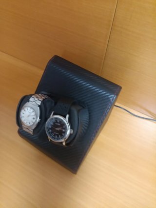 Caja para 2 relojes automáticos
