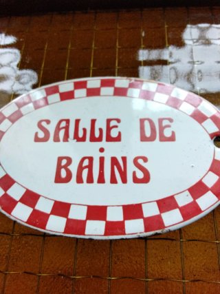 Chapa Salle de Bains Vintage