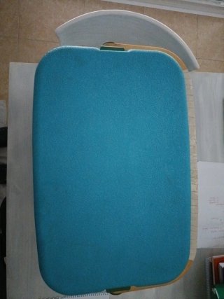 Nevera portátil grande 50L azul