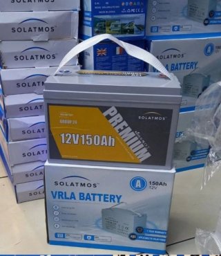 Batteria Solatmos 12V 150Ah VRLA