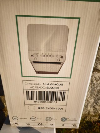 Climatizador ABRILA GLACIAR 80W 7L