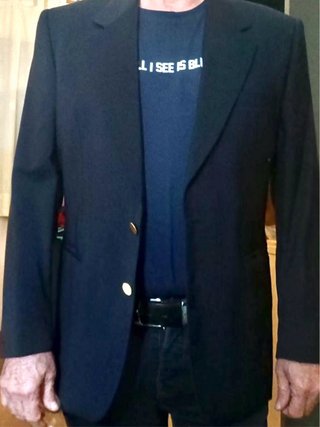 Blazer Azul Marino Hombre