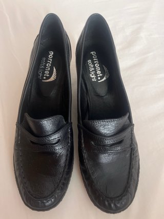 Zapatos de piel Porronet negros