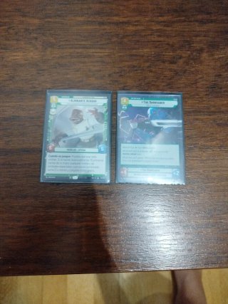 Star Wars Unlimited Cartas: Almirante Ackbar y Dar