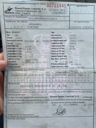 Renault Scenic 2005
