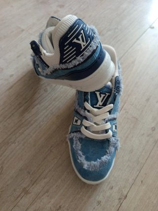 Zapatillas Mujer Azul/Blanco