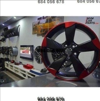 Llanta Rotor Red Candy Audi