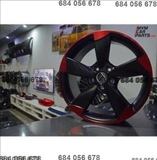 Llanta Rotor Red Candy Audi