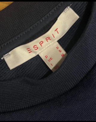Vestido Espirit volantes azul marino