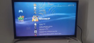 PS3 CON JUEGOS Y MANDO