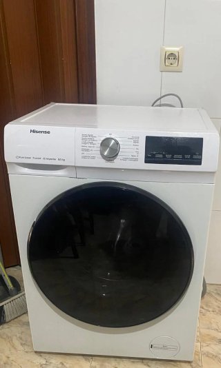 Lavadora y Secadora Hisense 8/5 kg