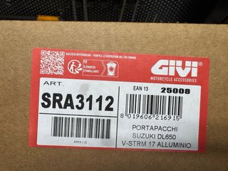 Herraje Parrilla Givi Suzuki V-Strom 650