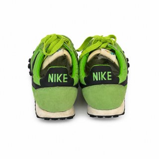 Zapatillas Nike Waffle Racer Verde y Negro