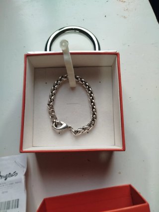 Pulsera Uno de 50 Bañada en Plata