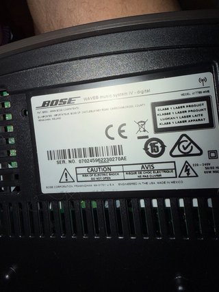 Sistema de Sonido Bose Wave 4