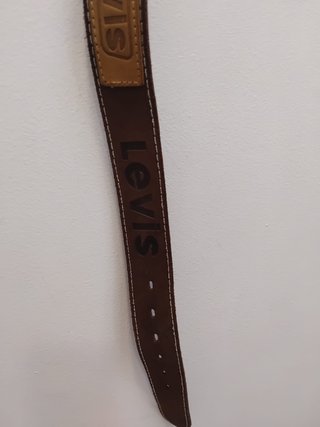 Cinturón Levi's 501 Vintage Marrón y Plateado