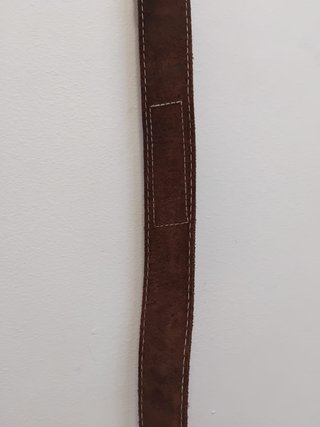 Cinturón Levi's 501 Vintage Marrón y Plateado
