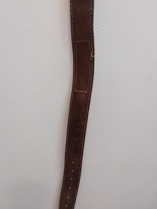 Cinturón Levi's 501 Vintage Marrón y Plateado