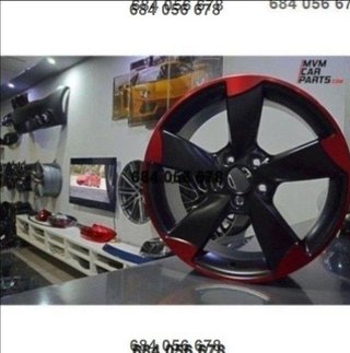 Llanta Rotor Red Candy Audi