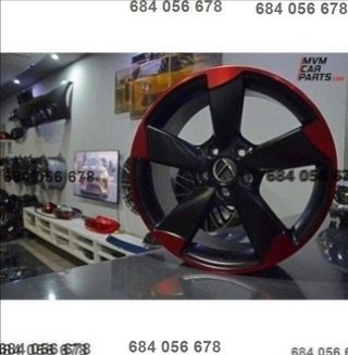 Llanta Rotor Red Candy Audi