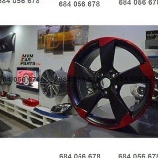 Llanta Rotor Red Candy Audi