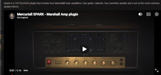 Mercuriall Spark Software Guitarra