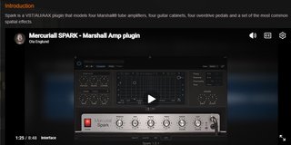 Mercuriall Spark Software Guitarra