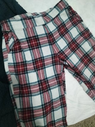 Pijama Etam Polar con Pantalón a Cuadros