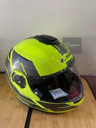LS2, Casco Moto Modular STROBE II CODE Gloss H-V