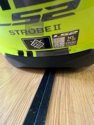LS2, Casco Moto Modular STROBE II CODE Gloss H-V