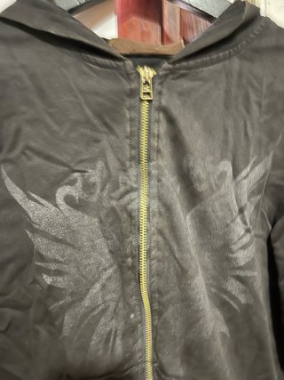 Sudadera Baron d'eux negra capucha L