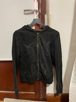Sudadera Baron d'eux negra capucha L