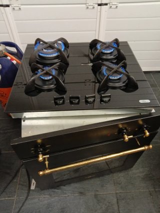 Horno y encimera a gas