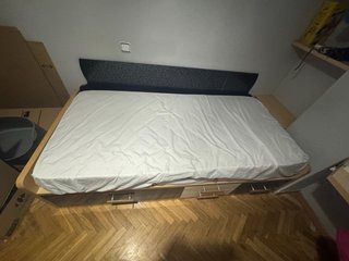 Cama nido con cajones y colchón