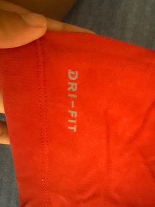 Maglia Jordan Dri-Fit Rossa Uomo
