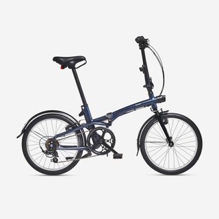 Bicicleta Plegable Fold 500 Azul Oscuro