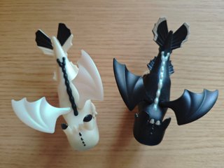 Lote Figuras Cómo Entrenar a tu Dragón