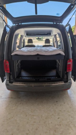 Estructura Cama Furgoneta tipo Caddy