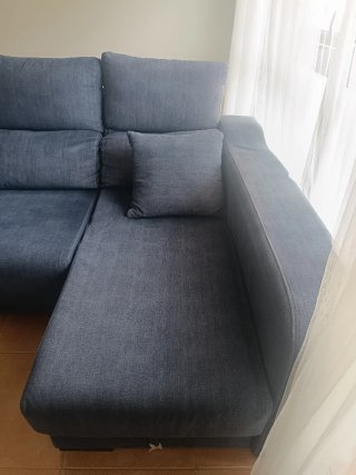Sofá Chaiselongue Con arcón en chaiselongue