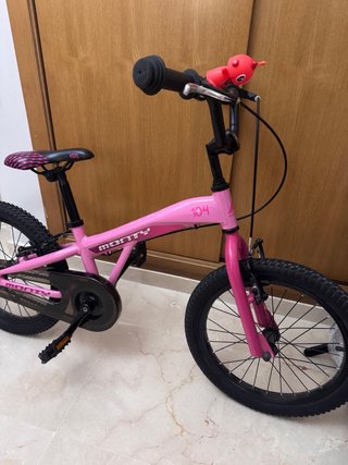 Bicicleta Monty 104 Niña Rosa