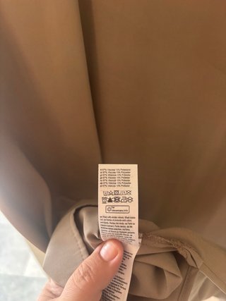 Camisa Oversize Manga Corta Marrón XXL fluida