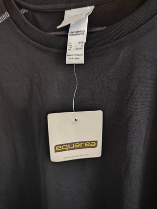 Camiseta Decathlon Negra Talla L