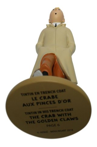 FIGURA TINTIN CON GABARDINA