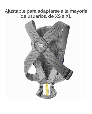 Mochila portabebé BabyBjörn Baby Carrier Air gris