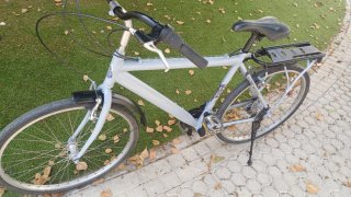 Bicicleta Paseo. 26 Gris