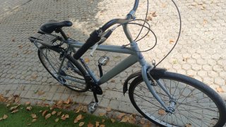 Bicicleta Paseo. 26 Gris