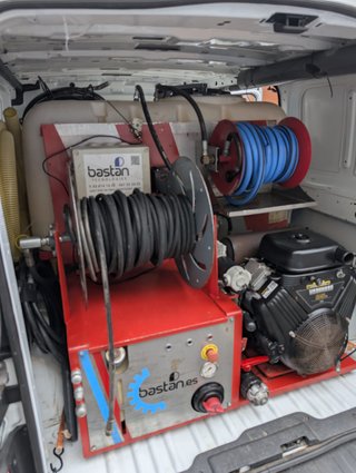 Equipo desatascos profesional BASTAN