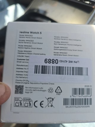Reloj Realme Watch 5