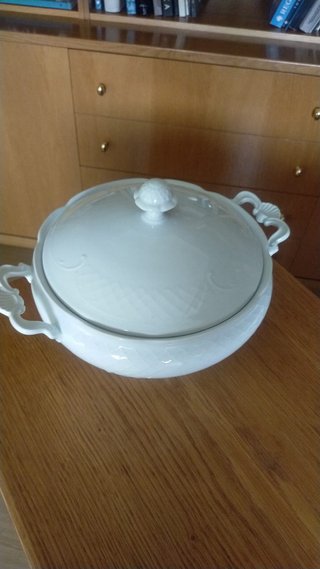 Sopera Bidasoa Porcelana Blanca